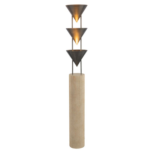 Kuzco Versus 67" Aged Steel Floor Lamp, Aged Steel - FL341367STA