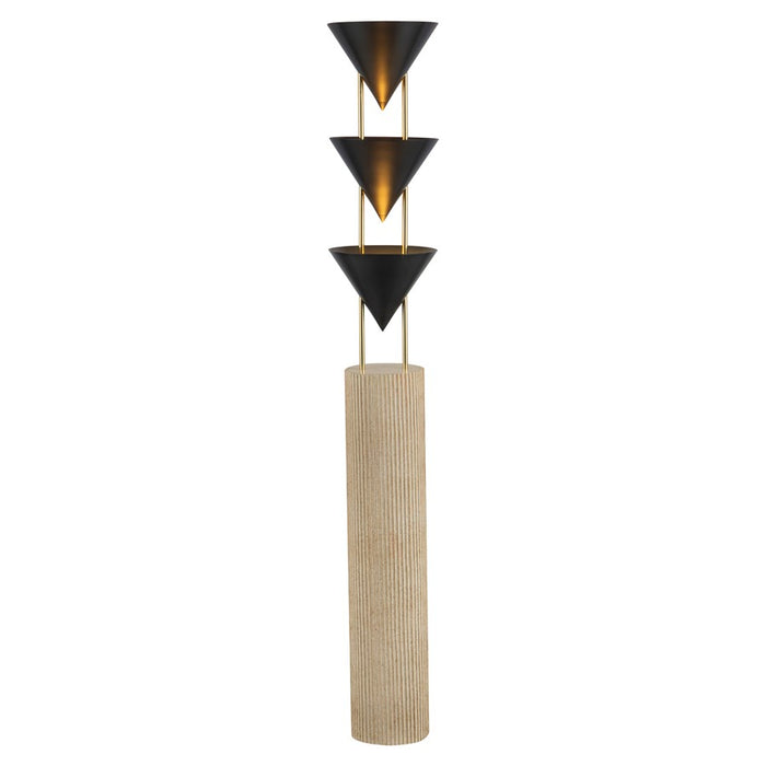 Kuzco Versus 67" Blk Floor Lamp, Urban Brz - FL341367UB