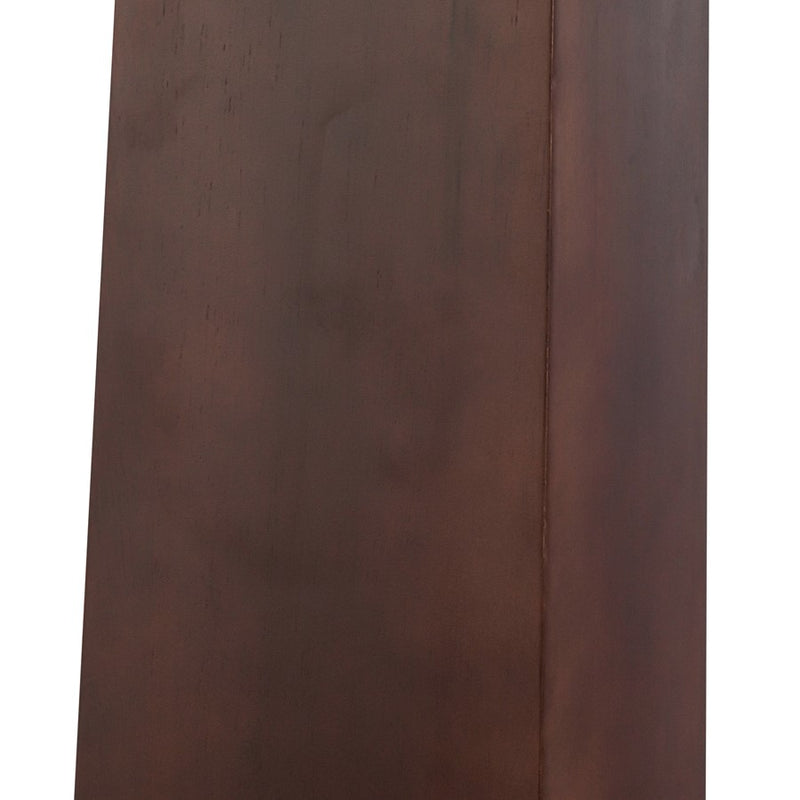 Kuzco Furrow 65" Red Floor Lamp, Burgundy