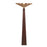 Kuzco Furrow 65" Red Floor Lamp, Peach - FL354064PEC