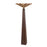 Kuzco Furrow 65" Red Floor Lamp, Peach