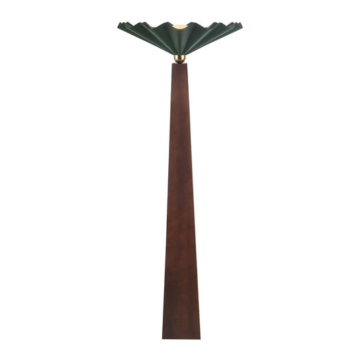 Kuzco Furrow 65" Green Floor Lamp, Pine Green - FL354064PGN