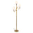 Kuzco Sloan 68" Gold Floor Lamp, Brushed Gold/White Linen - FL445368BGWL