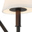 Kuzco Sloan 68" Black Floor Lamp, Matte Black/White Linen