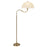 Kuzco Crosby 68" Socket Floor Lamp, Brushed Gold/Spandex Shade - FL661068BG