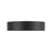 Kuzco Nix 5" Black Dimmable LED Flush Mount, Black/Gold