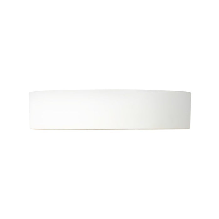 Kuzco Nix 5" Wht Dimmable LED Flush Mount, White/Gold