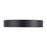 Kuzco Nix 7" Black Dimmable LED Flush Mount, Black/Gold