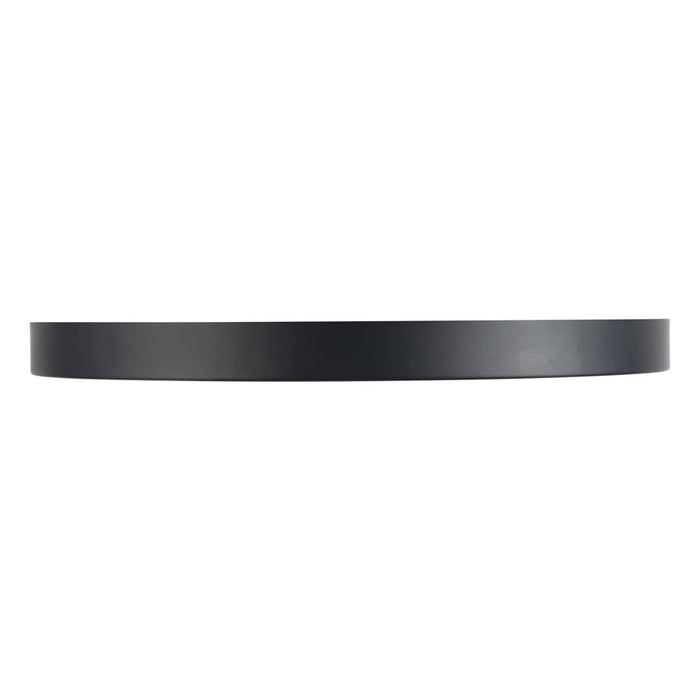Kuzco Nix 15" Black Dimmable LED Flush Mount, Black/Gold