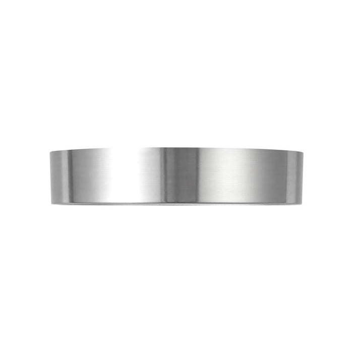 Kuzco Musa 6" Silver Dimmable LED Flush Mount, Brushed Nickel