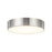 Kuzco Musa 6" Silver Dimmable LED Flush Mount, Brushed Nickel