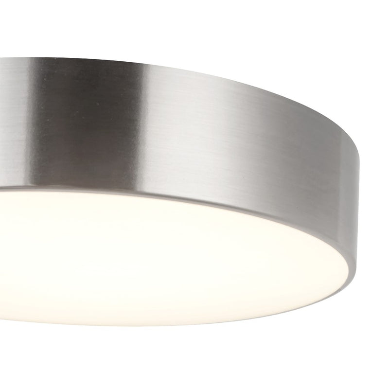 Kuzco Musa 6" Silver Dimmable LED Flush Mount, Brushed Nickel