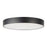 Kuzco Musa 11" Black Dimmable LED Flush Mount, Black