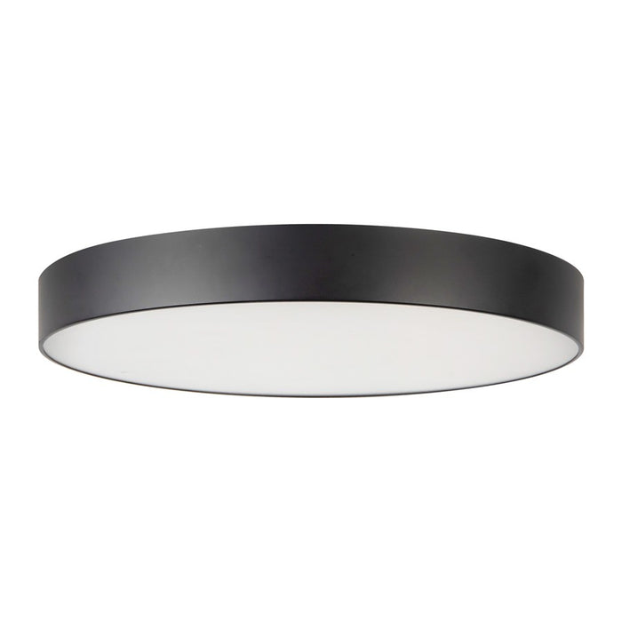 Kuzco Musa 11" Black Dimmable LED Flush Mount, Black