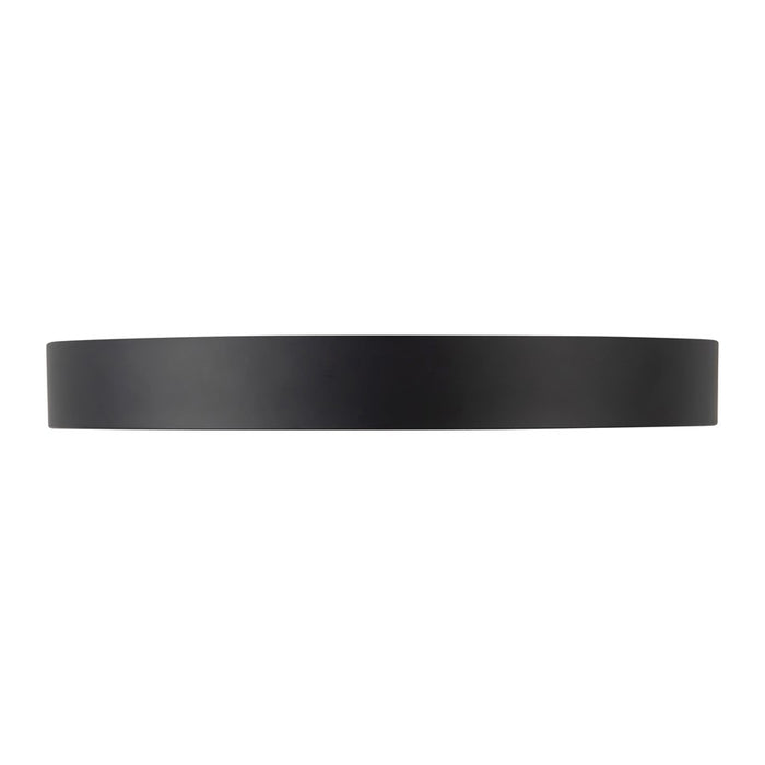 Kuzco Musa 11" Black Dimmable LED Flush Mount, Black