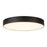 Kuzco Musa 11" Black Dimmable LED Flush Mount, Black