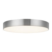 Kuzco Musa 11" Slvr Dim LED Flush Mount, Brushed Nickel - FM0703611BN