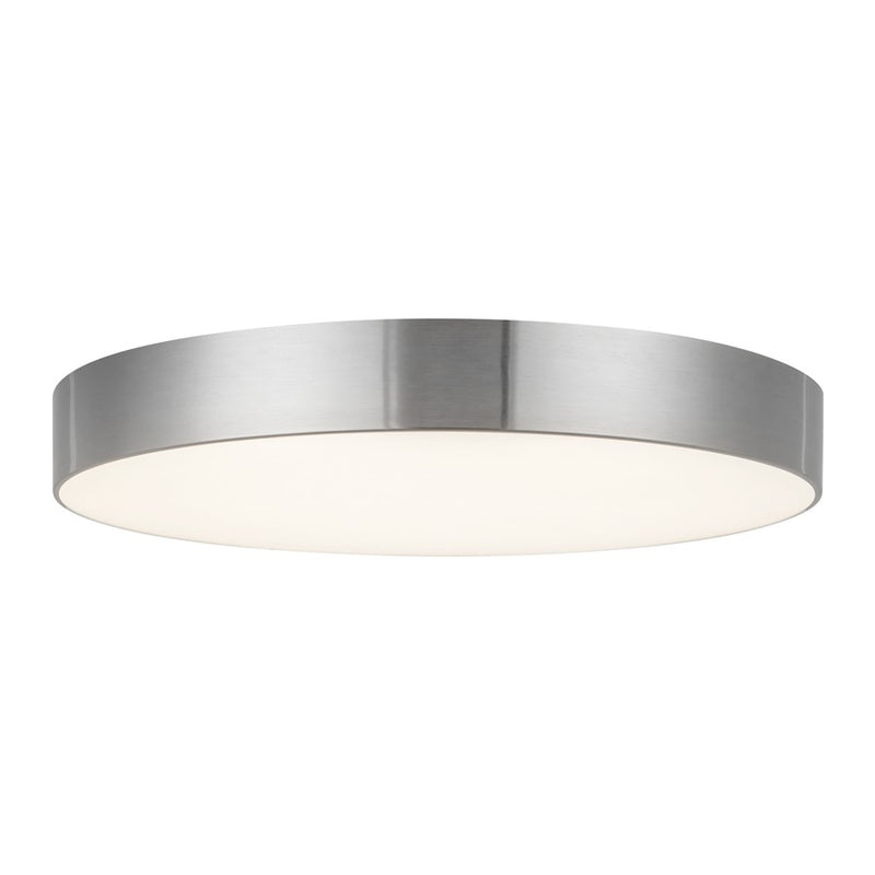 Kuzco Musa 11" Slvr Dim LED Flush Mount, Brushed Nickel - FM0703611BN