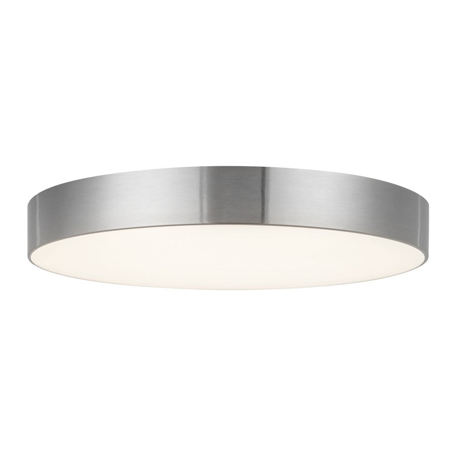 Kuzco Musa 11" Slvr Dim LED Flush Mount, Brushed Nickel - FM0703611BN