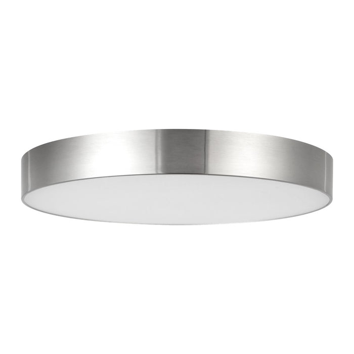 Kuzco Musa 11" Silver Dimmable LED Flush Mount, Brushed Nickel