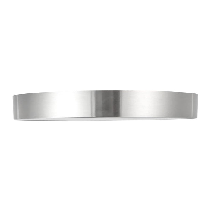Kuzco Musa 11" Silver Dimmable LED Flush Mount, Brushed Nickel