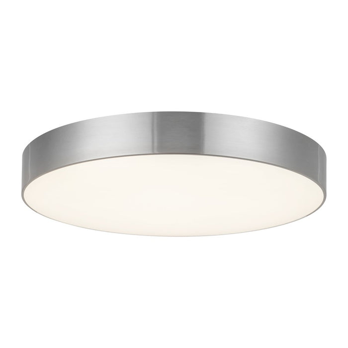 Kuzco Musa 11" Silver Dimmable LED Flush Mount, Brushed Nickel