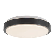 Kuzco Yanis 12" Blk Dim LED Flush Mount, Blk - FM0713312BK