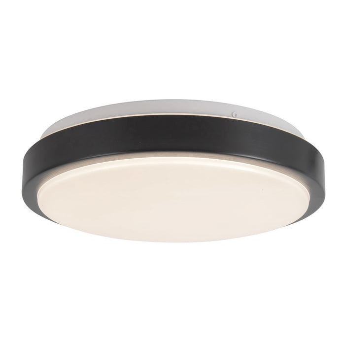Kuzco Yanis 12" Blk Dim LED Flush Mount, Blk - FM0713312BK
