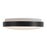 Kuzco Yanis 12" Black Dimmable LED Flush Mount, Black