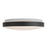 Kuzco Yanis 16" Black Dimmable LED Flush Mount, Black