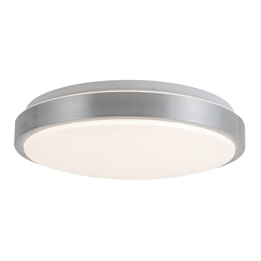 Kuzco Yanis 16" Brushed Nickel Dim LED Flush Mt, Brushed Nickel - FM0713316BN