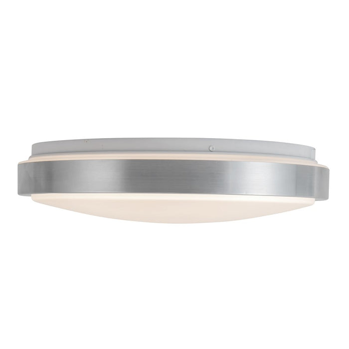 Kuzco Yanis 16" Brushed Nickel Dimmable LED Flush Mount, Brushed Nickel