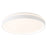 Kuzco Beanie 19" Wht Dimmable LED Flush Mount, White