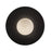 Kuzco Elixir 10" LED Flush Mount, Black/Steel Shade