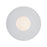 Kuzco Elixir 10" LED Flush Mount, Chrome/Steel Shade
