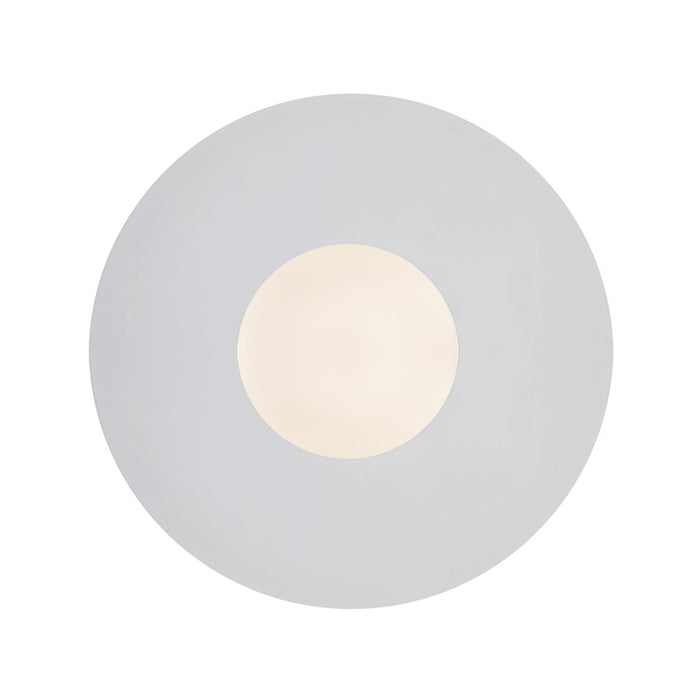 Kuzco Elixir 10" LED Flush Mount, Chrome/Steel Shade