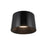 Kuzco Etta 12" Flush Mount, Jet Black - FM16512-JB-3WCCT-UNV