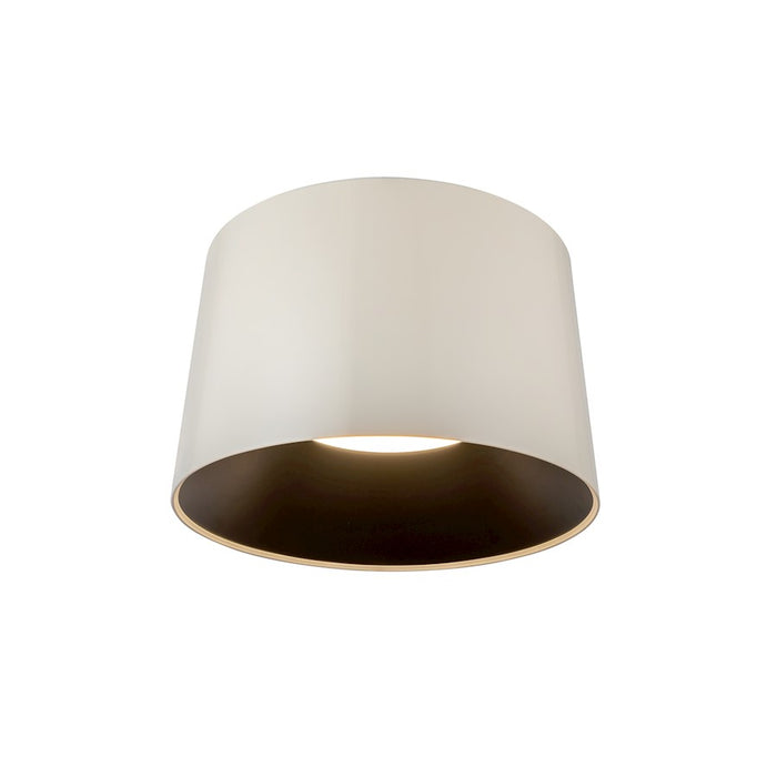 Kuzco Etta 12" Flush Mount, Pearl White - FM16512-PW-3WCCT-UNV