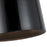 Kuzco Etta 20" Flush Mount, Jet Black