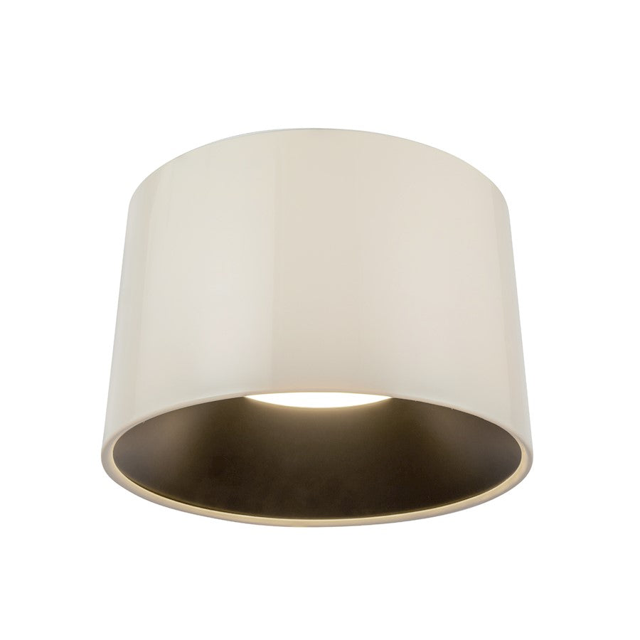 Kuzco Etta 20" Flush Mount, Pearl White - FM16520-PW-3WCCT-UNV