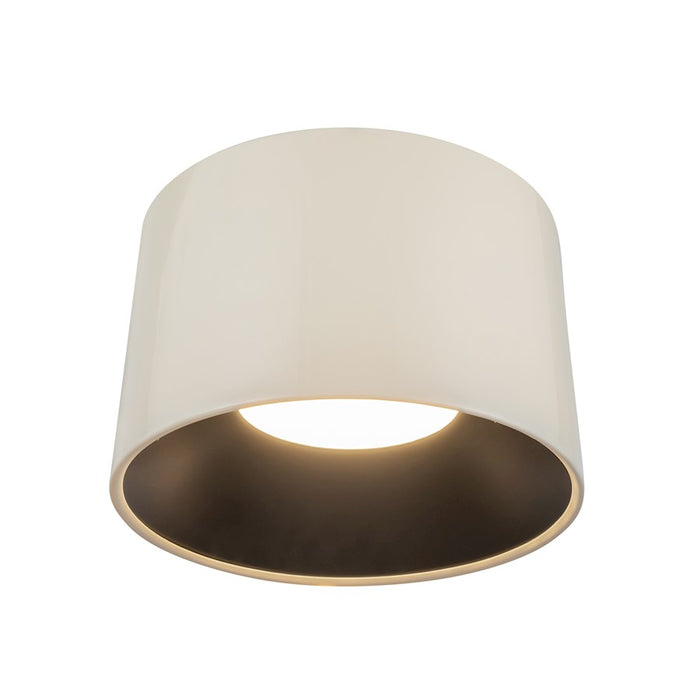 Kuzco Etta 20" Flush Mount, Pearl White