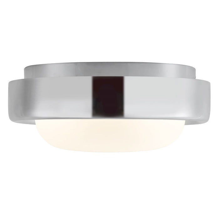 Kuzco Pebble 8" Slvr Dim LED Flush Mount, Chrome - FM17308-CH
