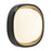 Kuzco Pebble 8" Black Dimmable LED Flush Mount, Glossy Black