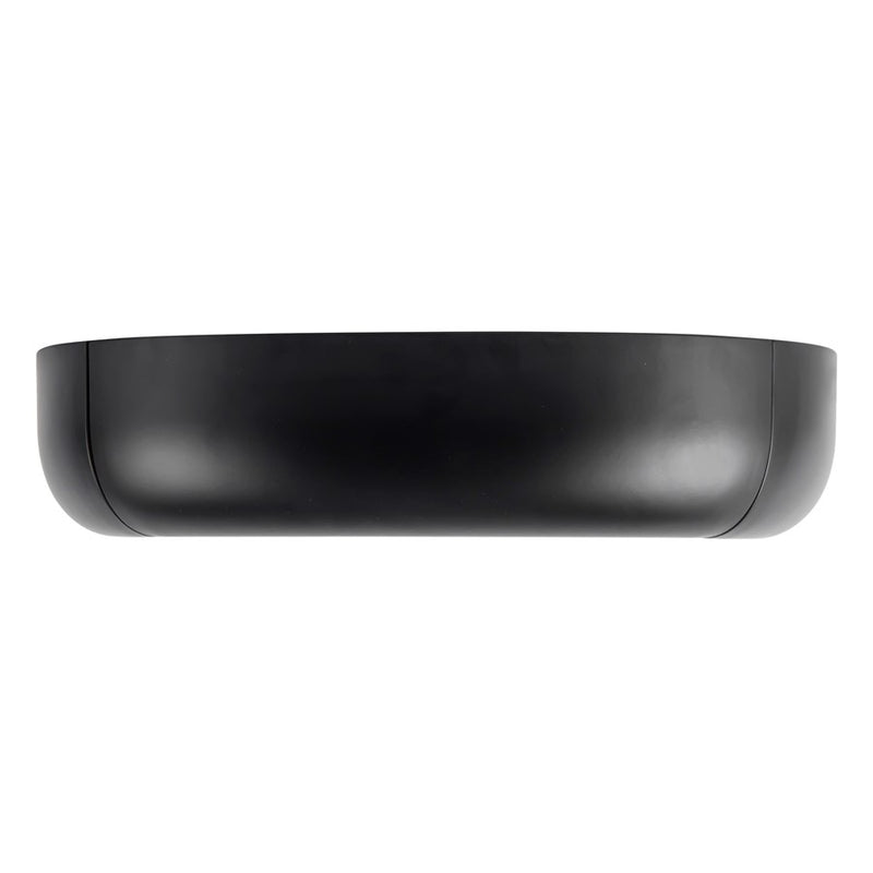Kuzco Folio 15" Blk Dim LED Flush Mount, Blk - FM21514-BK