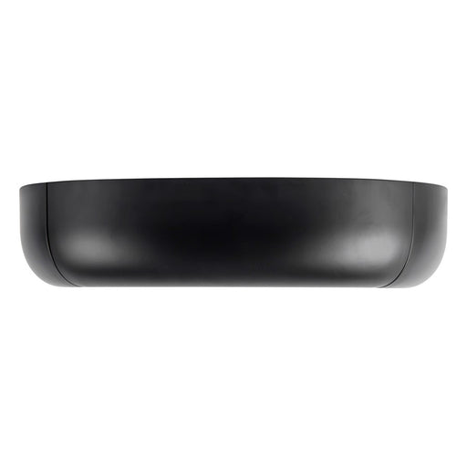 Kuzco Folio 15" Blk Dim LED Flush Mount, Blk - FM21514-BK