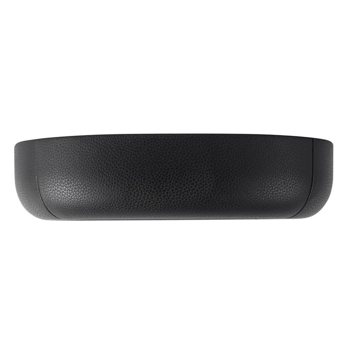 Kuzco Folio 15" Blk Dim LED Flush Mount, Brown Vegan Leather - FM21514-BVL