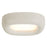 Kuzco Folio 15" Wht Dimmable LED Flush Mount, Pearl White
