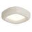 Kuzco Folio 15" Wht Dimmable LED Flush Mount, Pearl White