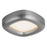 Kuzco Folio 15" Silver Dimmable LED Flush Mount, Space Gray