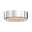 Alora Blanco 8" Flush Mount, Polished Nickel/Alabaster - FM325108PNAR-5CCT